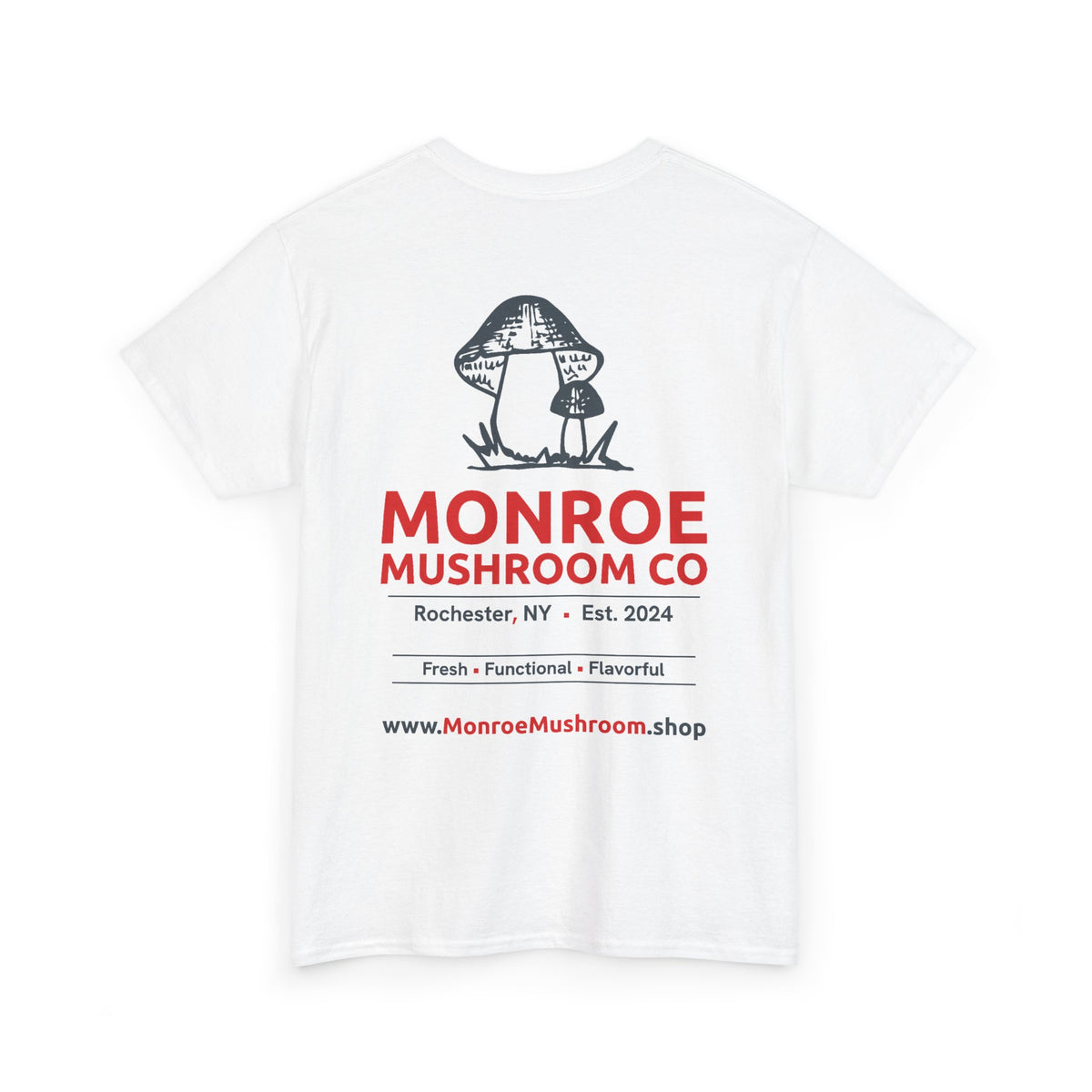Monroe Mushroom Co Logo T-Shirt