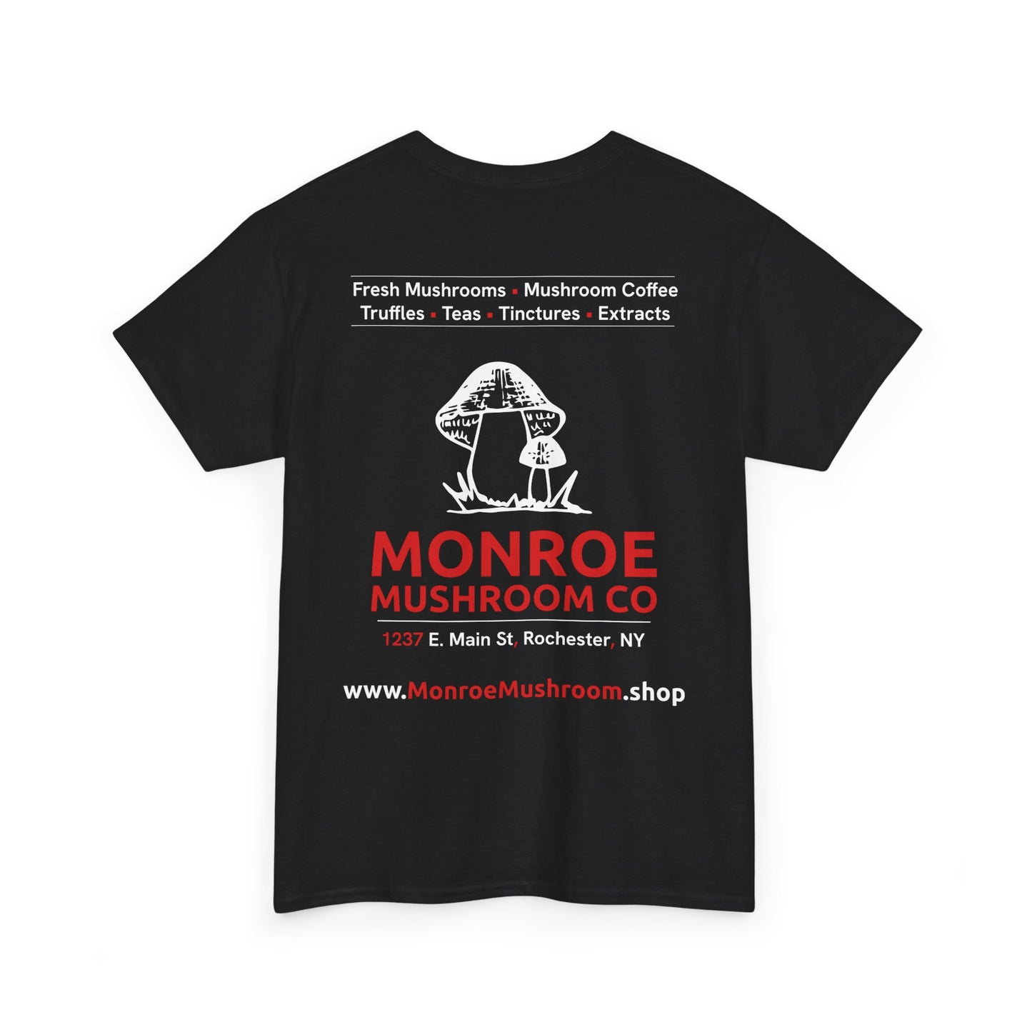 Monroe Mushroom Company Logo T-Shirt