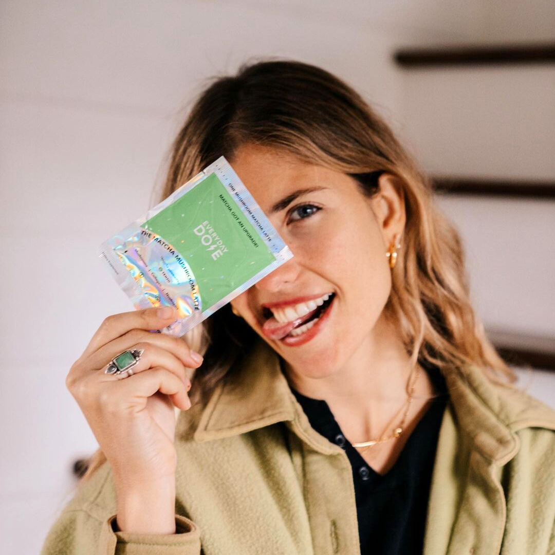 The Everyday Dose Single Serving Mushroom Matcha+ (10ct)