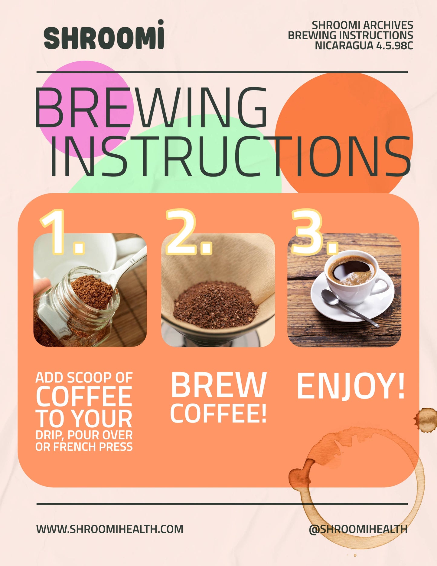 SHROOMI Mental Performance Coffee - Medium Roast