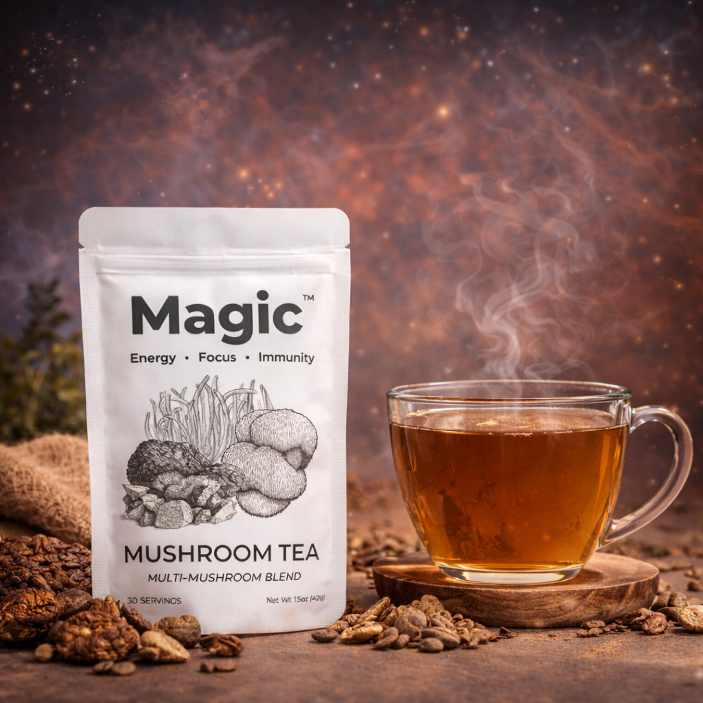 Mushroom Coffee and Tea