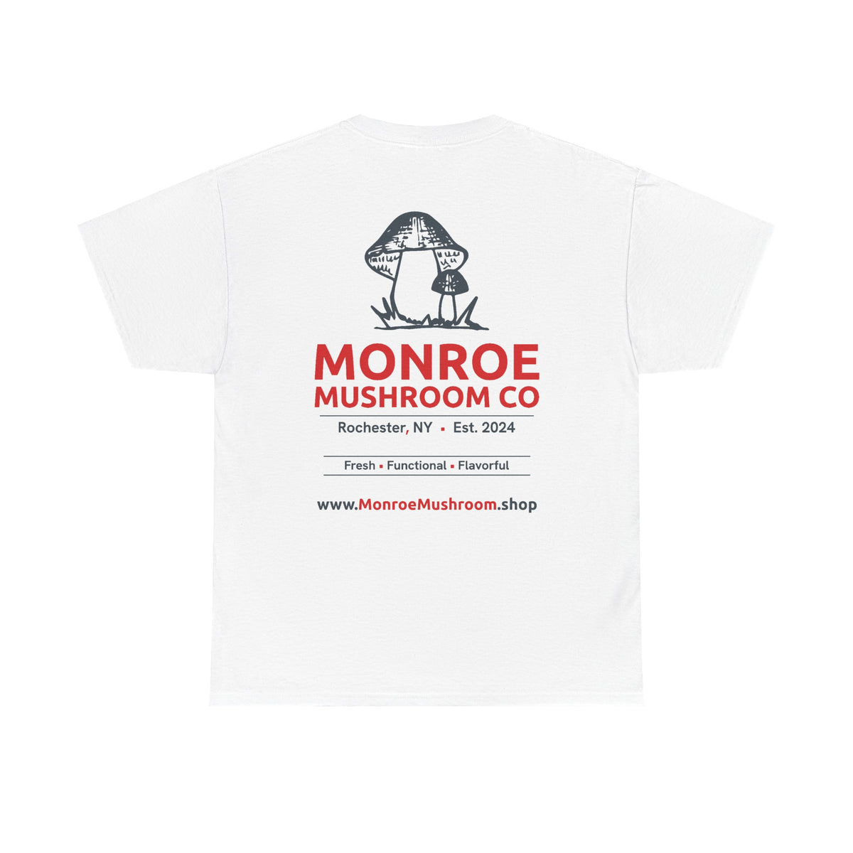 Monroe Mushroom Co Logo T-Shirt