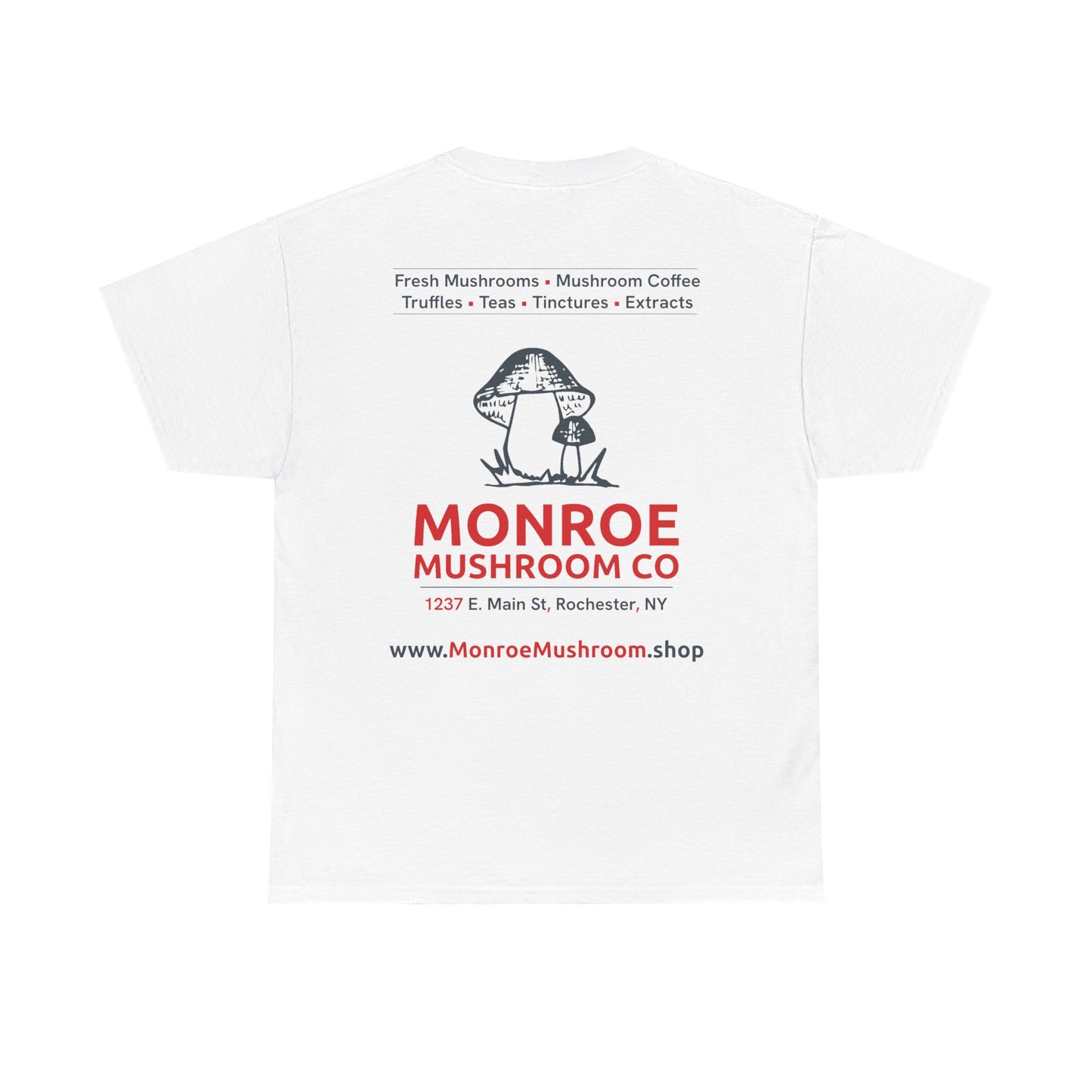 Monroe Mushroom Company Logo T-Shirt