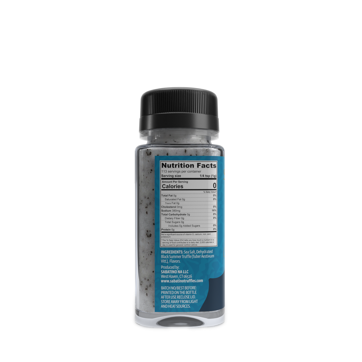 Sabatino Truffle Sea Salt 4.0 oz