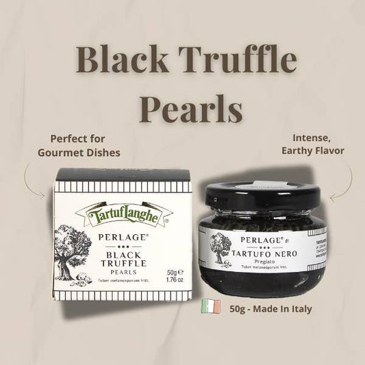 Truffle Perlage – Caviar-Style Pearls