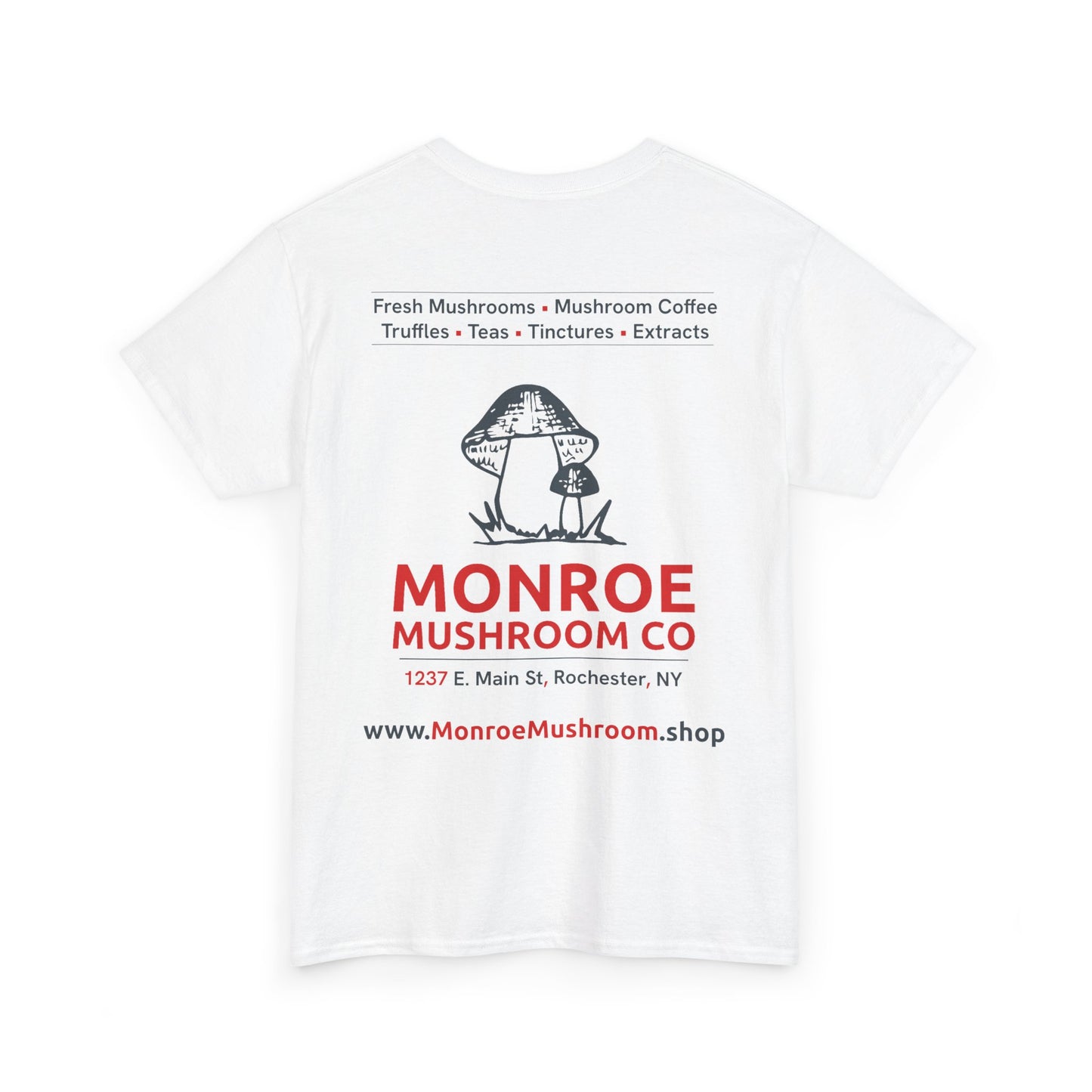 Monroe Mushroom Company Logo T-Shirt