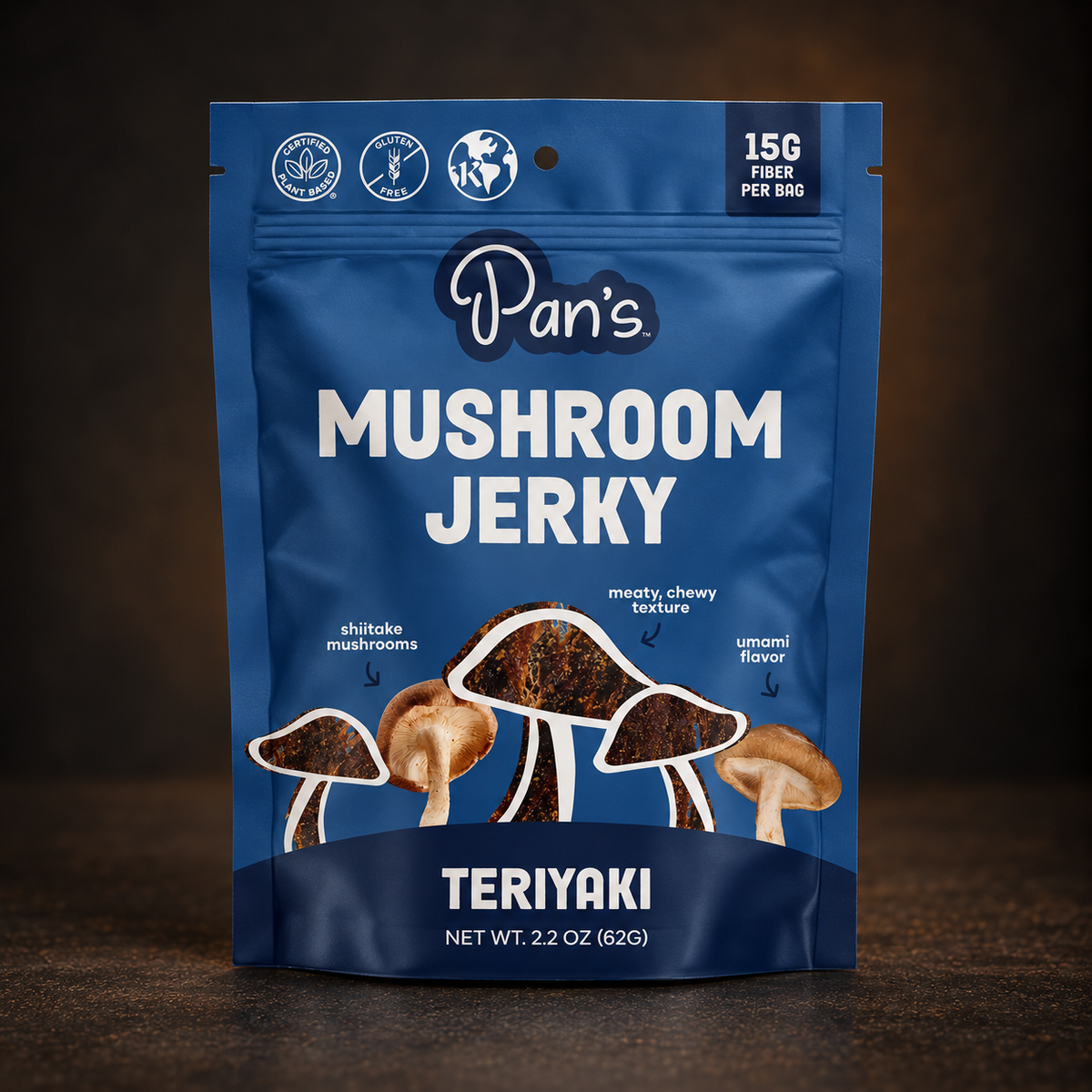 Pans Mushroom Jerky- Assorted Flavors