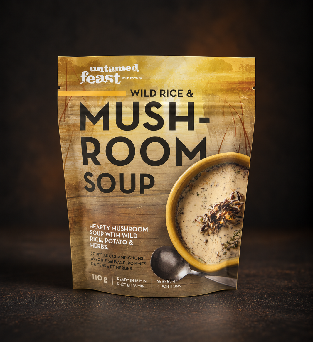 Wild Rice & Mushroom Soup
