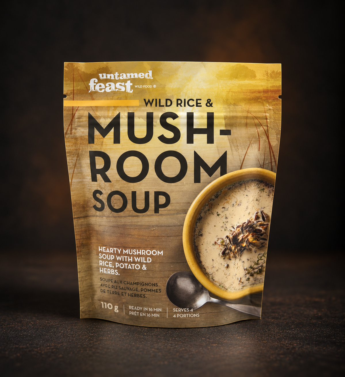 Wild Rice & Mushroom Soup