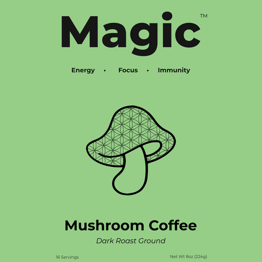 MAGIC Mushroom Coffee- Dark Roast (Espresso)