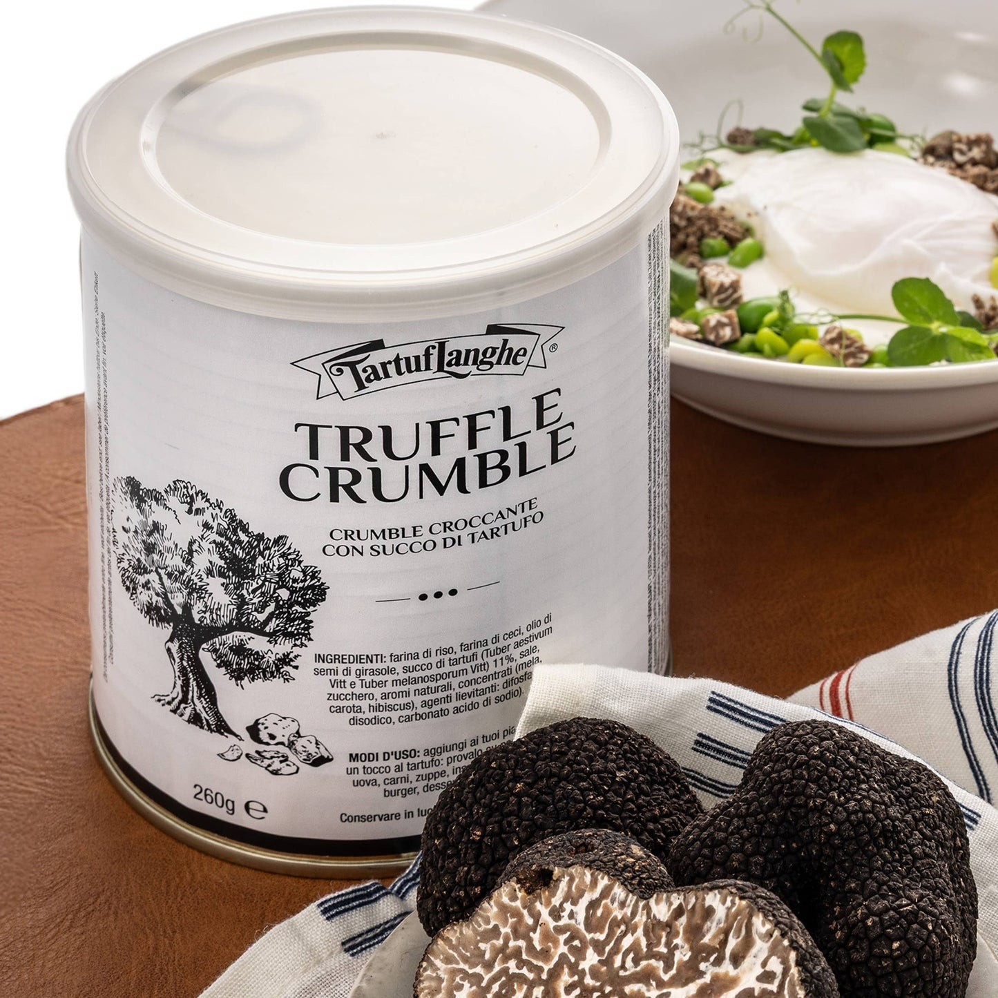 Truffle Crumble – Crunchy Gourmet Crumble with Truffle Juice