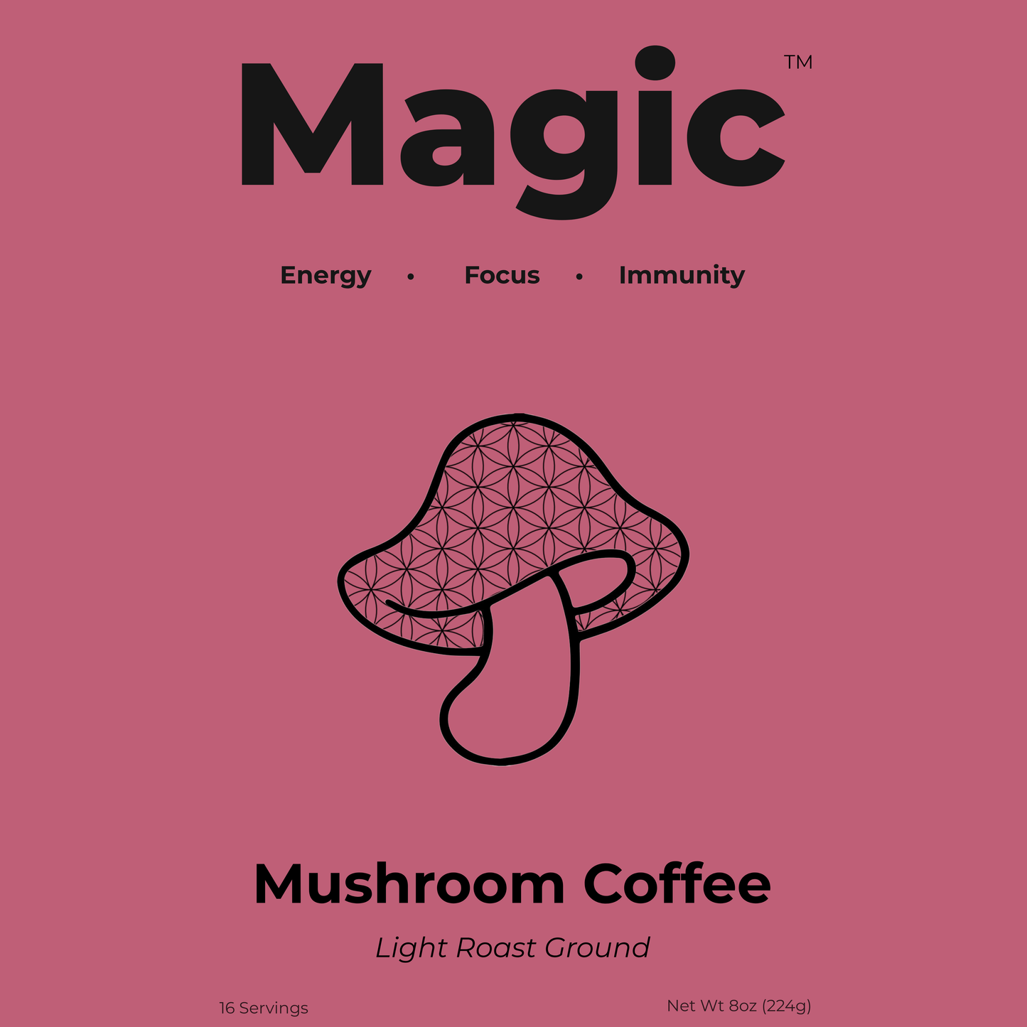 MAGIC Mushroom Coffee- Light Roast