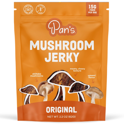 Pans Mushroom Jerky- Assorted Flavors