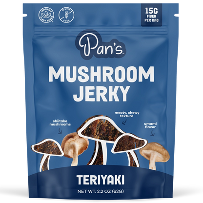 Pans Mushroom Jerky- Assorted Flavors